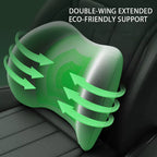 Experience Ultimate Comfort with Our Ergonomic Memory Foam Lumbar Support Cushion - Perfect for Sleep and Back Relief!