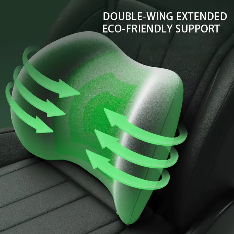 Experience Ultimate Comfort with Our Ergonomic Memory Foam Lumbar Support Cushion - Perfect for Sleep and Back Relief!