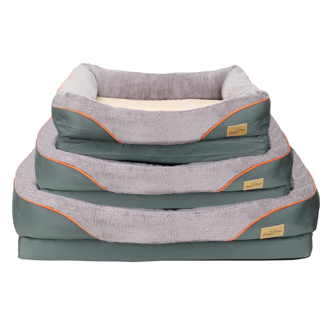 Ultimate Comfort: Heavy Duty Large Orthopedic Waterproof Dog Bed with Soft Foam Cushion - Perfect for XL Pets!