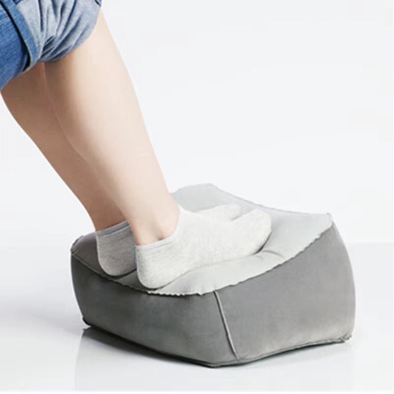 Elevate Your Comfort: Inflatable Footrest Pillow for Travel, Office, and Home Relaxation