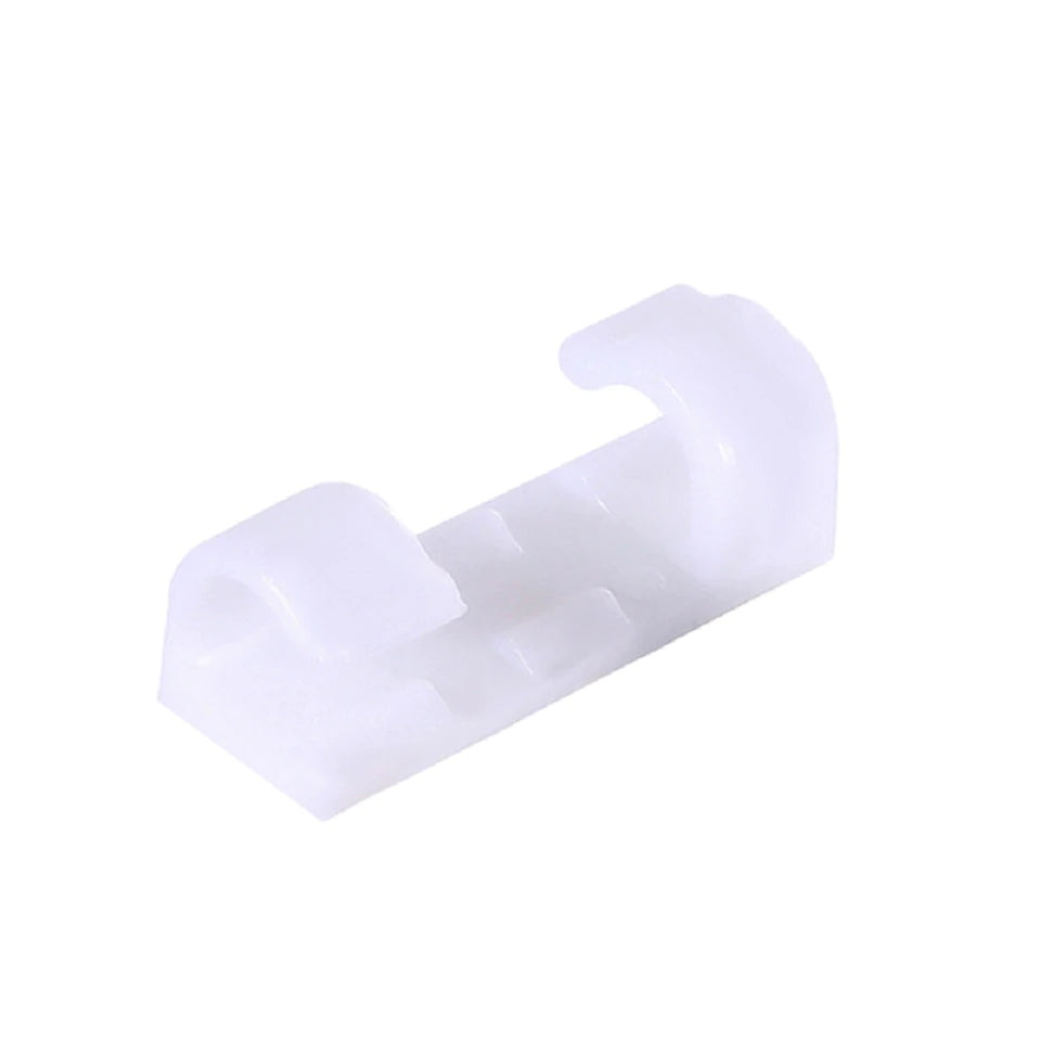Keep Your Wires Neat and Organized with Self-Adhesive Cable Clips - Perfect for Desk Management!