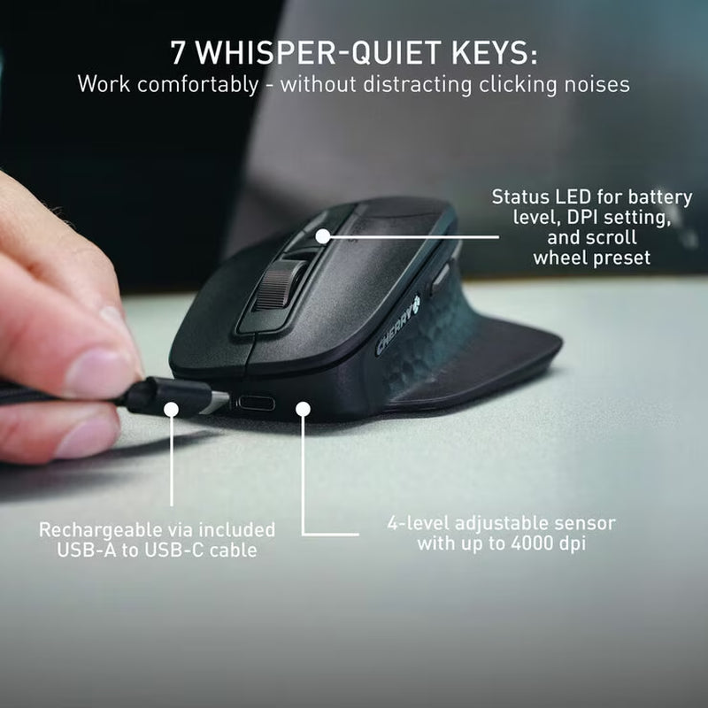 Elevate Your Productivity with the Stream Mouse Ultimate - Precision, Comfort, and Multi-Device Connectivity