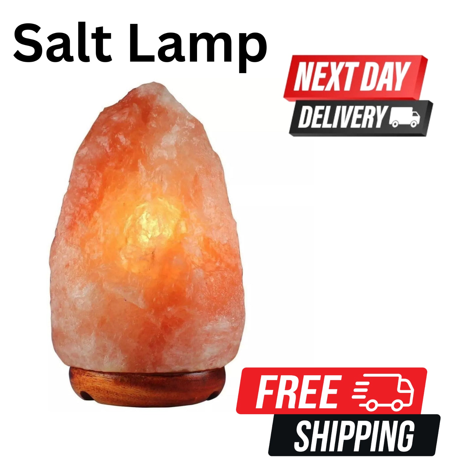 Illuminate Your Space with the Premium Himalayan Salt Lamp | 100% Authentic Crystal Rock Salt for Natural Healing