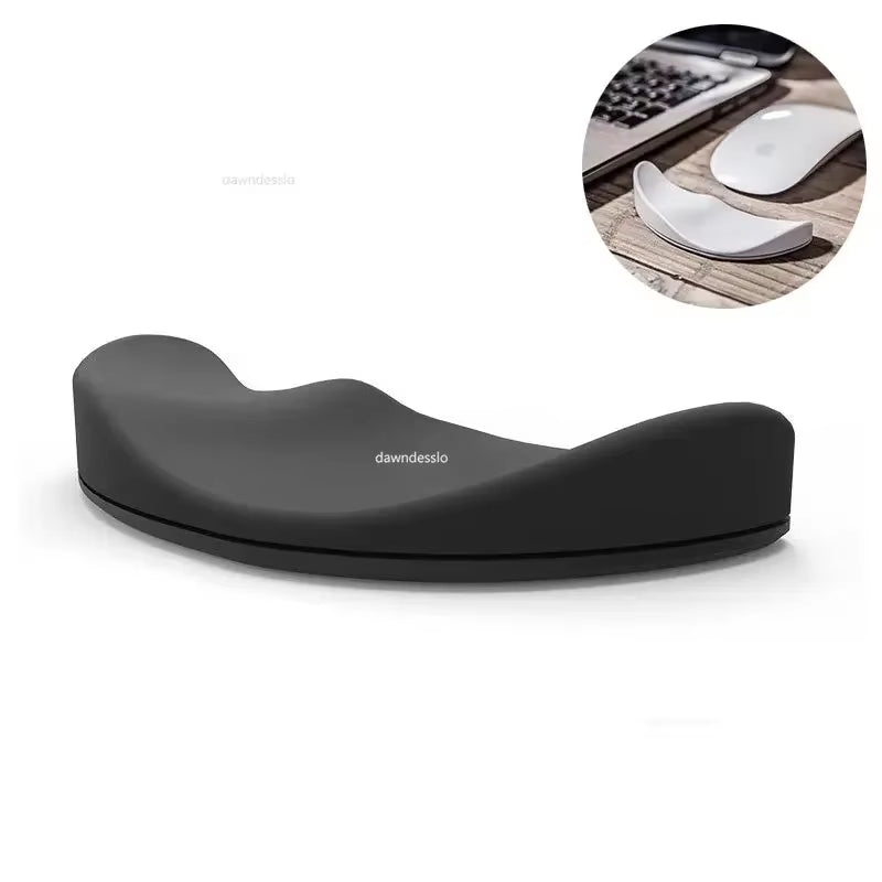 Transform Your Workspace with the Ergonomic Silicon Gel Mouse Pad and Wrist Rest - Non-Slip Comfort for Office and Gaming
