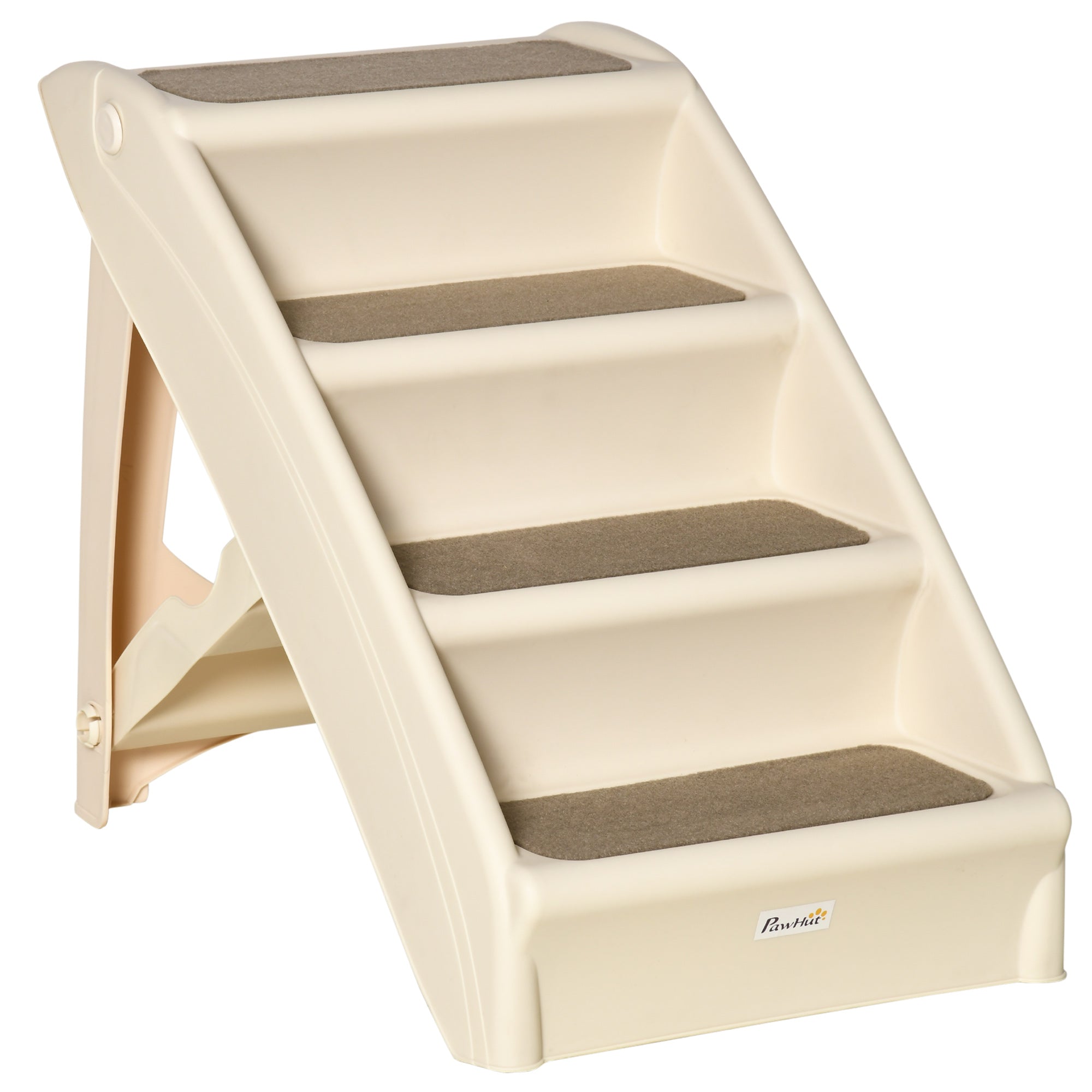 Elevate Your Pet's Comfort with Non-Slip 4-Step Portable Dog Stairs for Easy Access to Beds and Sofas