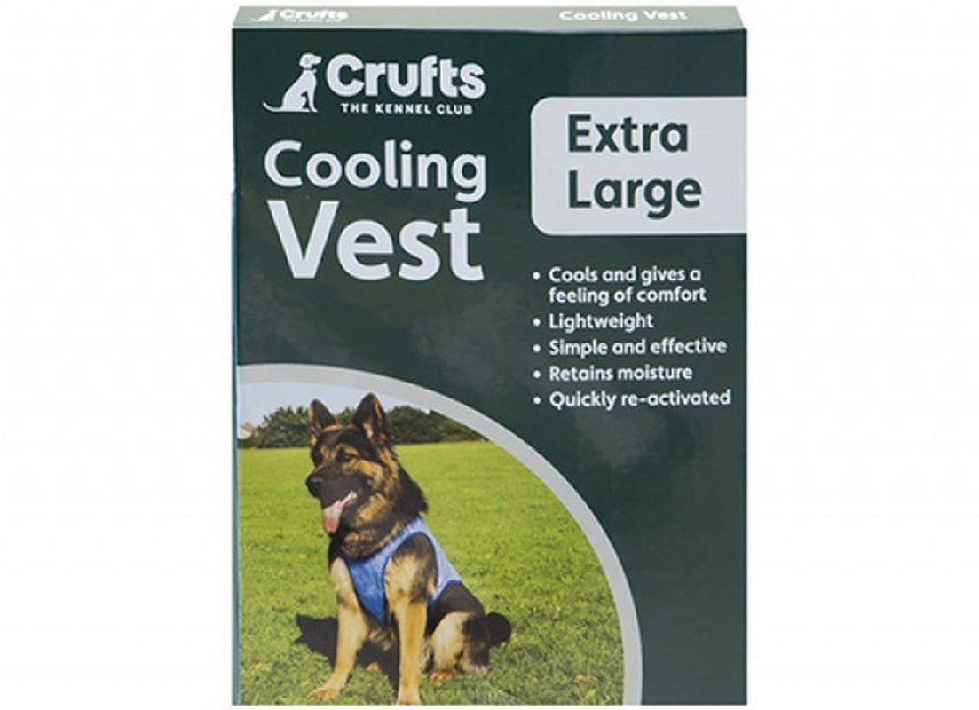 CRUFTS Summer Pet Cooling Gel Mat - Keep Your Dogs & Cats Comfortable with Stylish Vests & Collars