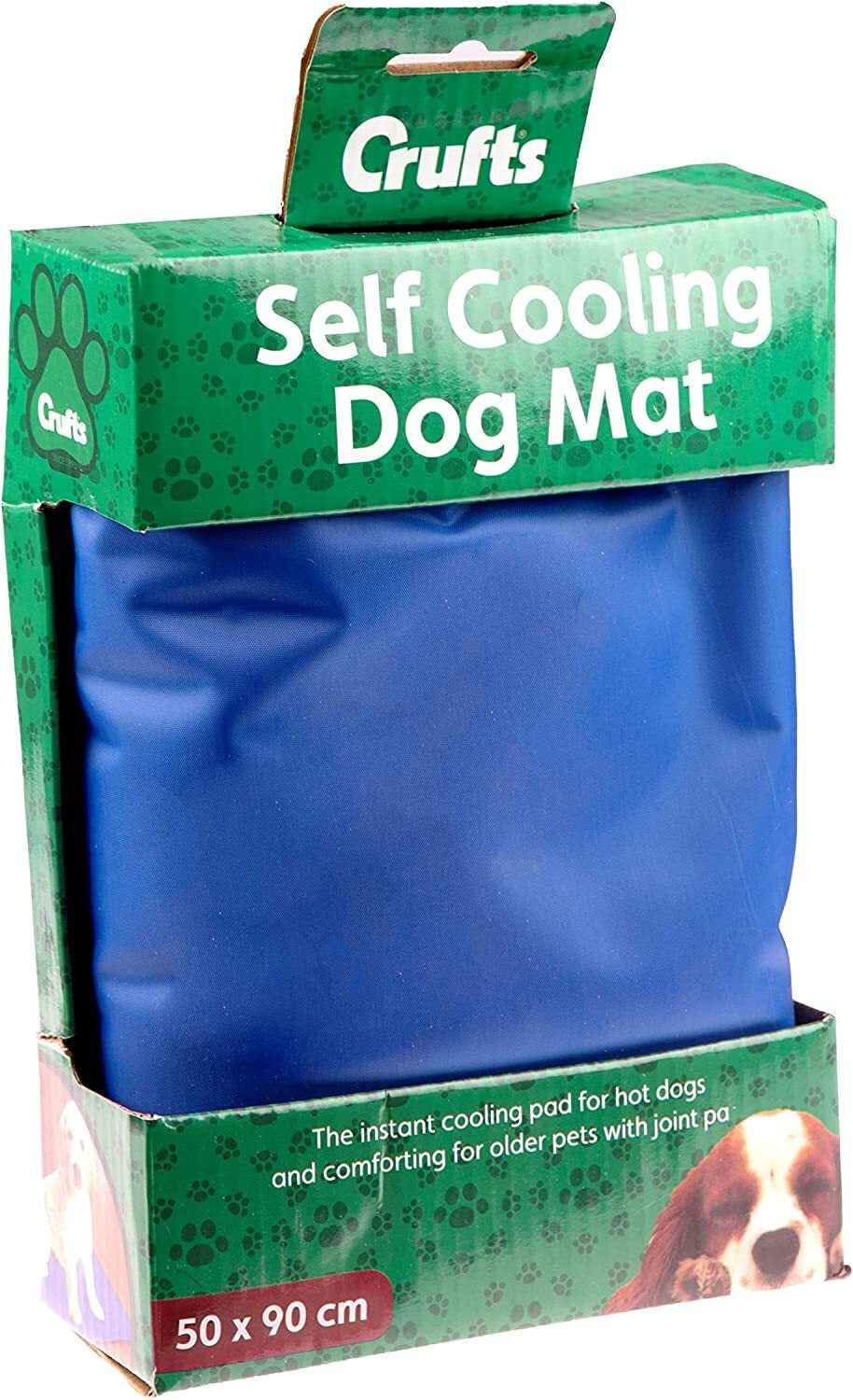 CRUFTS Summer Pet Cooling Gel Mat - Keep Your Dogs & Cats Comfortable with Stylish Vests & Collars