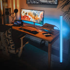 Ultimate RGB LED Floor Lamp - Create an Epic Gaming Ambience with Music Sync and Remote Control