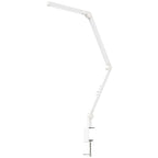 Versatile LED Desk Lamp with Dual Colour Modes - Dimmable Clamp Table Lamp for Study & Work - Sleek Black Design