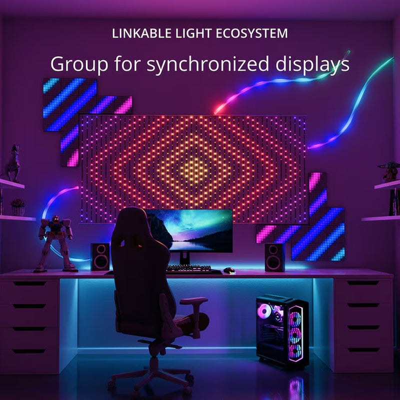 Transform Your Space with the 9.8 Ft Smart Multicolor LED Flex Tube - Endless Ambiance at Your Fingertips