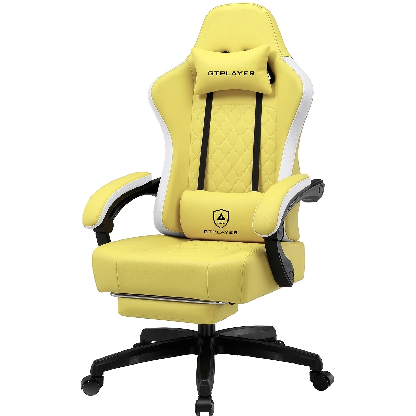 Revolutionary Ergonomic Gaming Chair with Footrest and Pocket Spring Cushion - Ultimate Comfort for Home Office and Gaming Enthusiasts