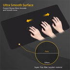 Elevate Your Gaming Experience with the Hexagon Anime Mouse Pad - XXL Desk Mat for PC Gamers and Office Use