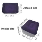 Elevate Your Comfort: Inflatable Footrest Pillow for Travel, Office, and Home Relaxation