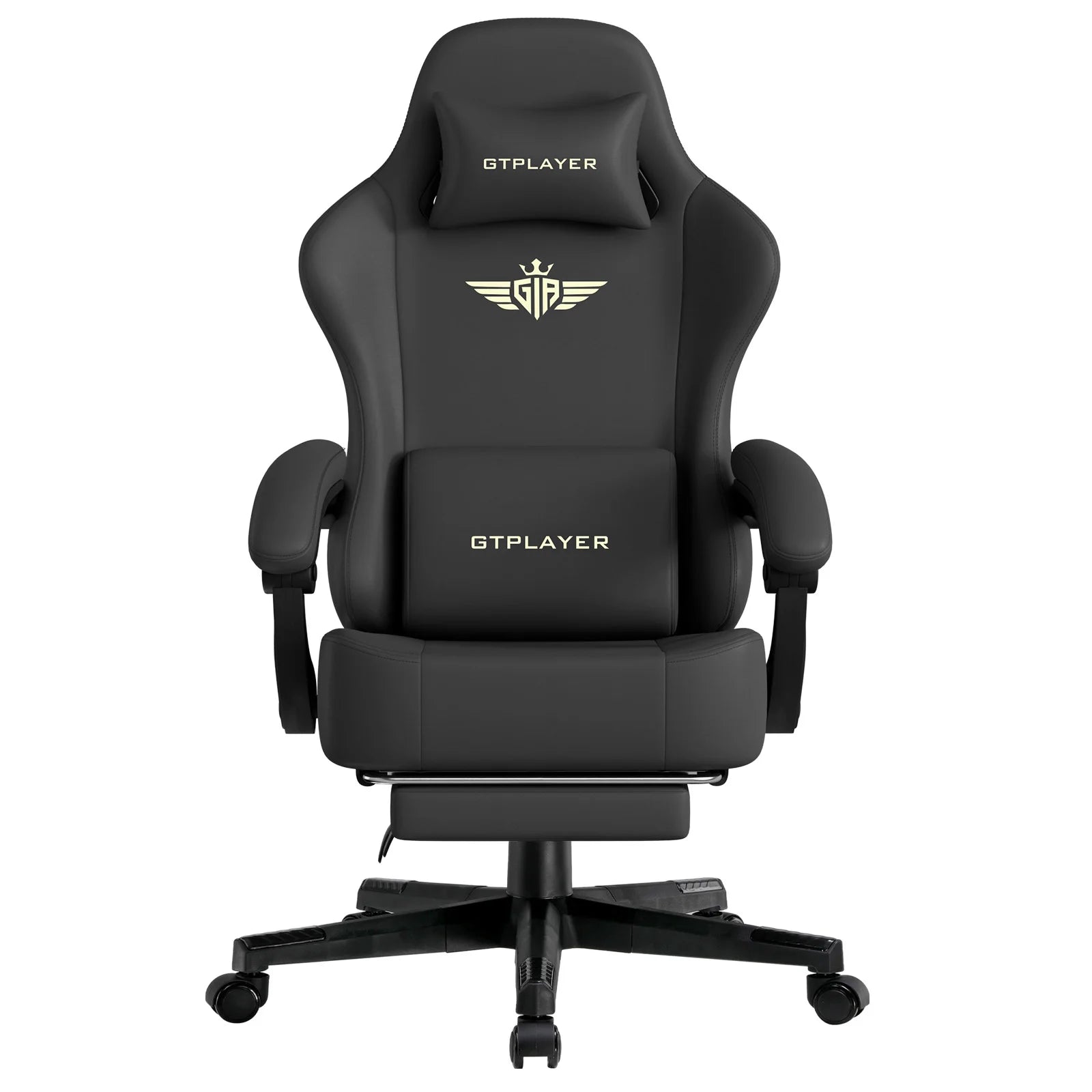 Ultimate Comfort Gaming Chair for Big and Tall Gamers - Ergonomic Design with Adjustable Footrest, Lumbar Support, and Sofa-like Seating for Home Office