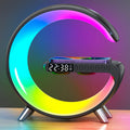 Revolutionary Smart G-Shaped LED Lamp: Bluetooth Speaker & Wireless Charger for a Stylish Home Atmosphere