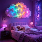 RGB Thunder Cloud Night Lamp - Perfect USB Bedroom Decor for Esports Fans in the UK