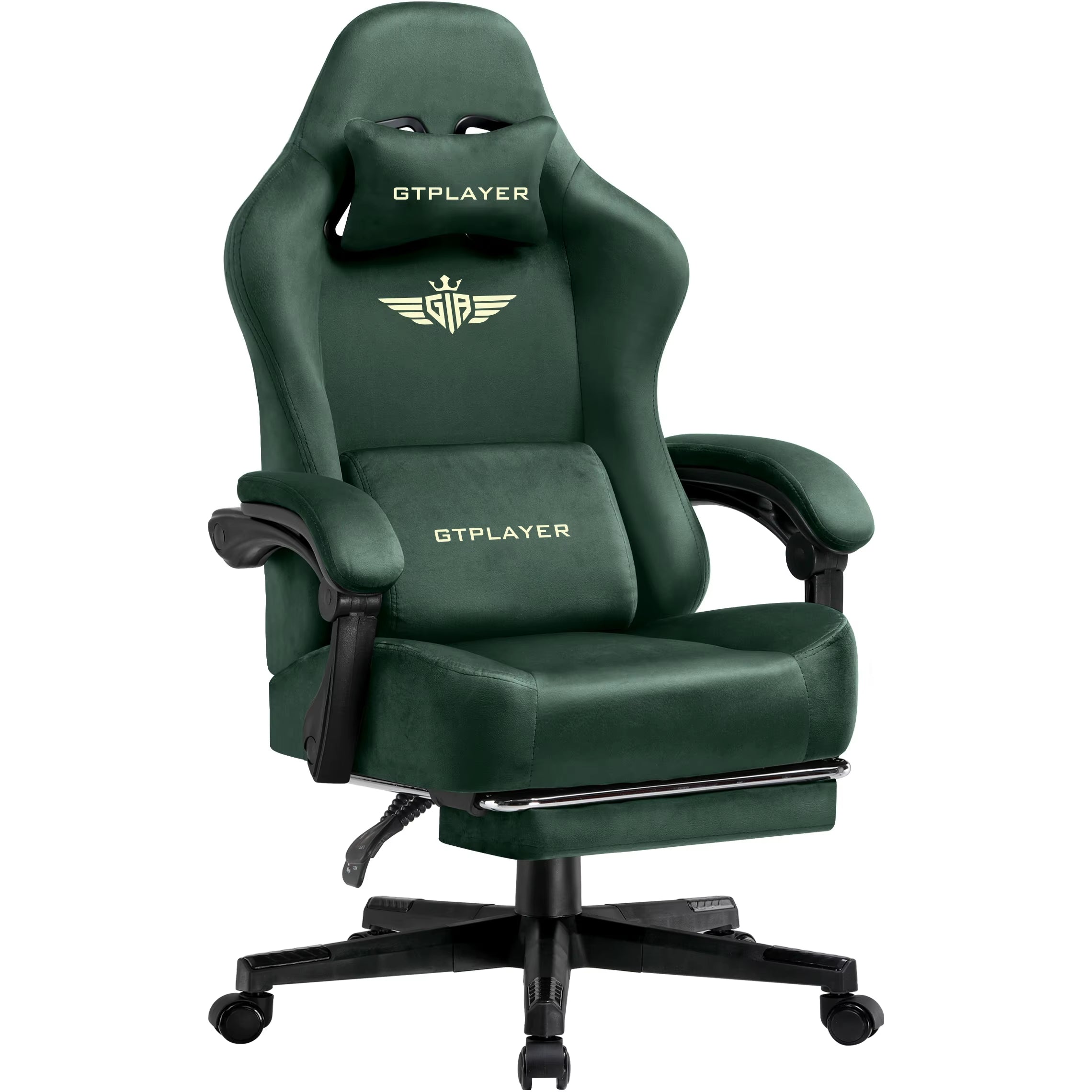 Ultimate Comfort Gaming Chair for Big and Tall Gamers - Ergonomic Design with Adjustable Footrest, Lumbar Support, and Sofa-like Seating for Home Office