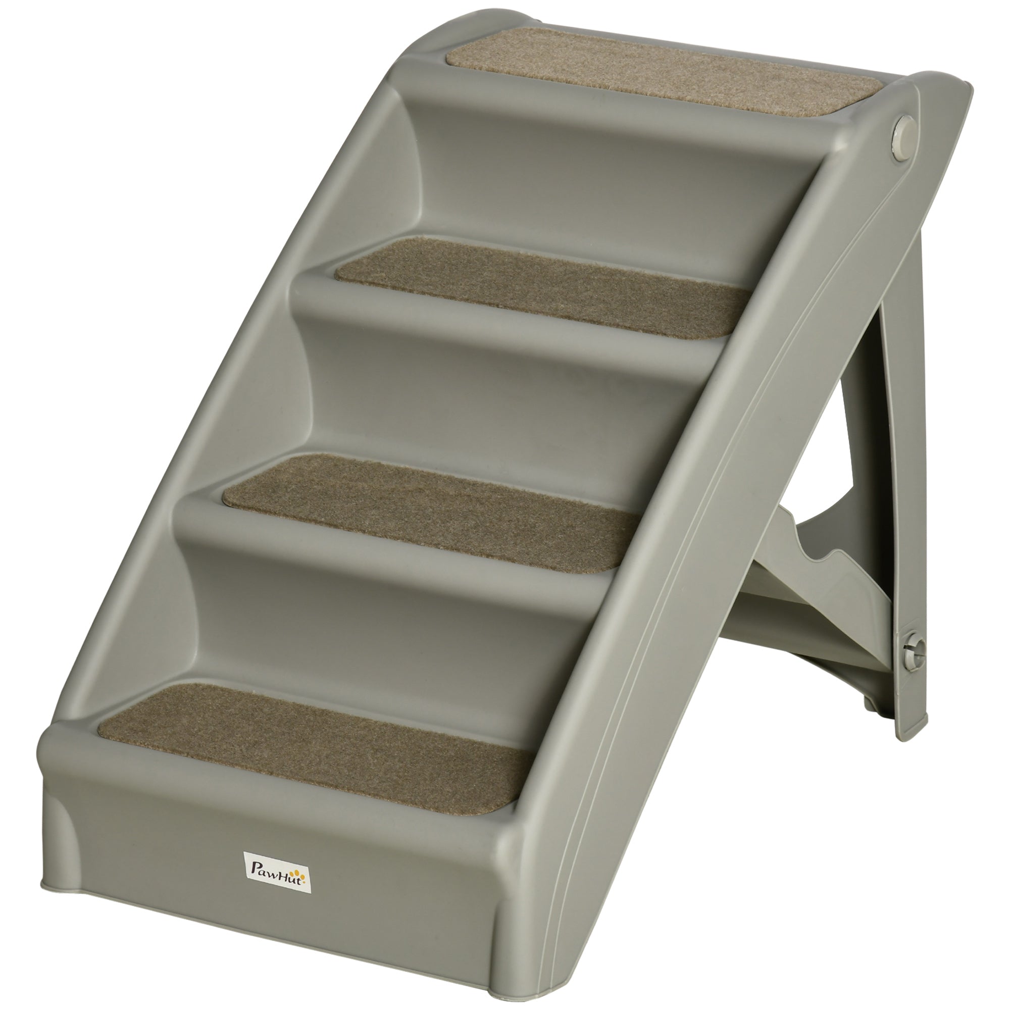 Elevate Your Pet's Comfort with Non-Slip 4-Step Portable Dog Stairs for Easy Access to Beds and Sofas