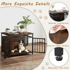 Stylish and Durable 3-Door Dog Crate with Hollow Top – The Perfect Home for Your Small to Medium Dogs!