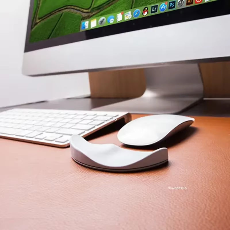 Transform Your Workspace with the Ergonomic Silicon Gel Mouse Pad and Wrist Rest - Non-Slip Comfort for Office and Gaming