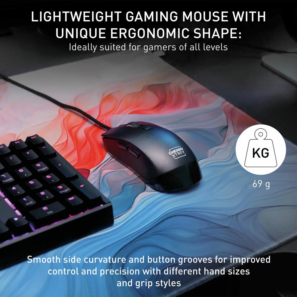 CHERRY XTRFY M50: The Ultimate Lightweight Optical Gaming Mouse for Enhanced Performance