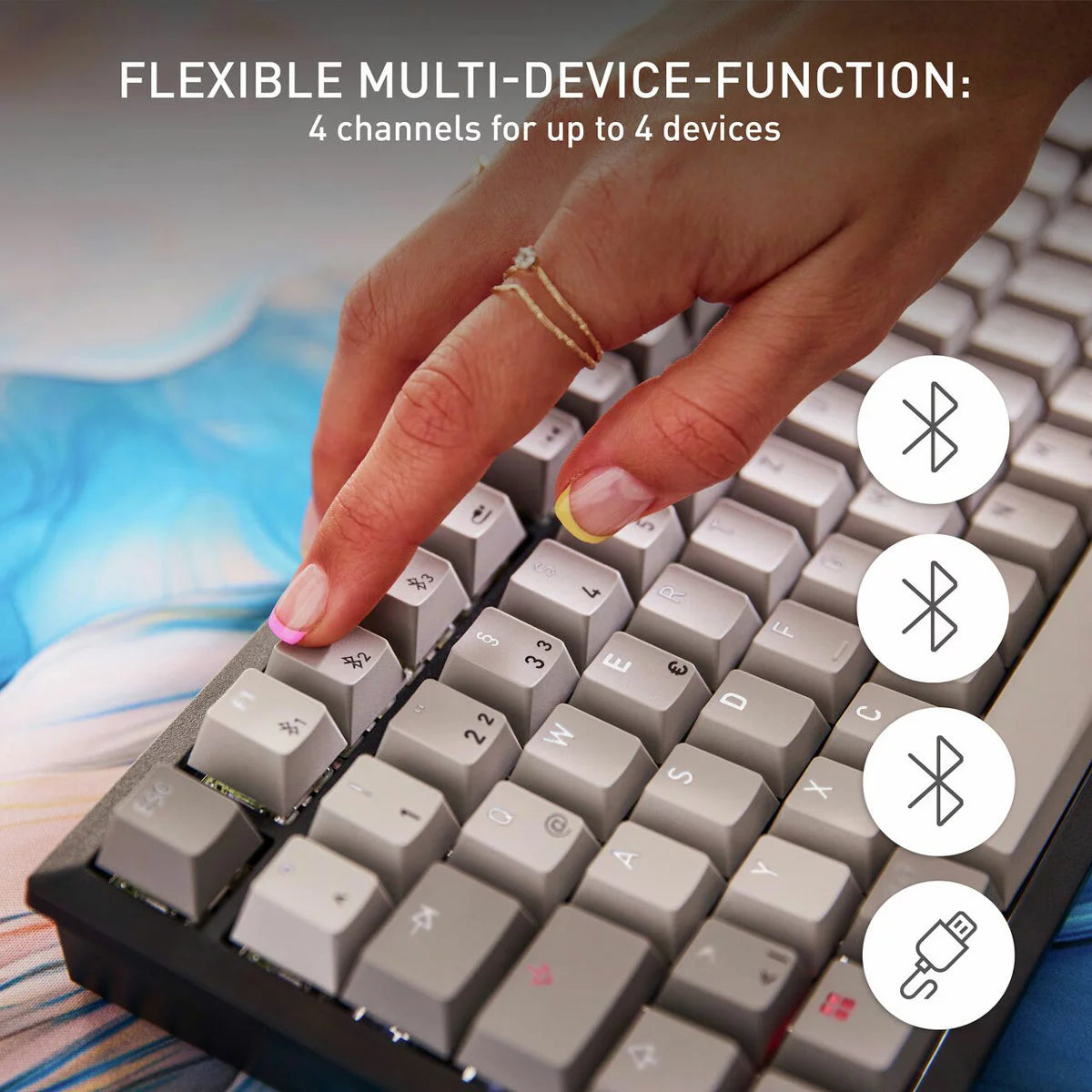 Unmatched Precision with the CHERRY KW 300 Mechanical Keyboard