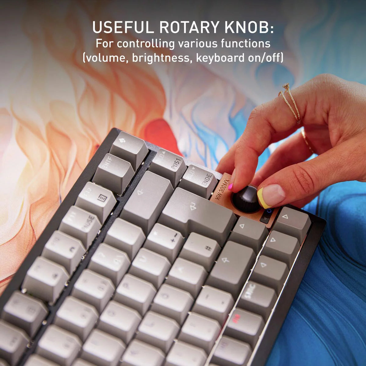 Unmatched Precision with the CHERRY KW 300 Mechanical Keyboard