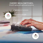 Unmatched Precision with the CHERRY KW 300 Mechanical Keyboard