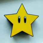 Brighten Your Child's Room with the Super Mario Bros Star LED Night Light - USB Rechargeable and Musical Fun for Kids - Ideal Gift in the UK