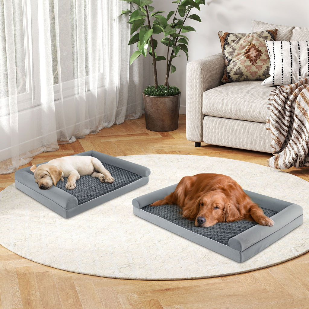 Luxurious Orthopedic Foam Dog Bed - Large Size for Ultimate Comfort and Support