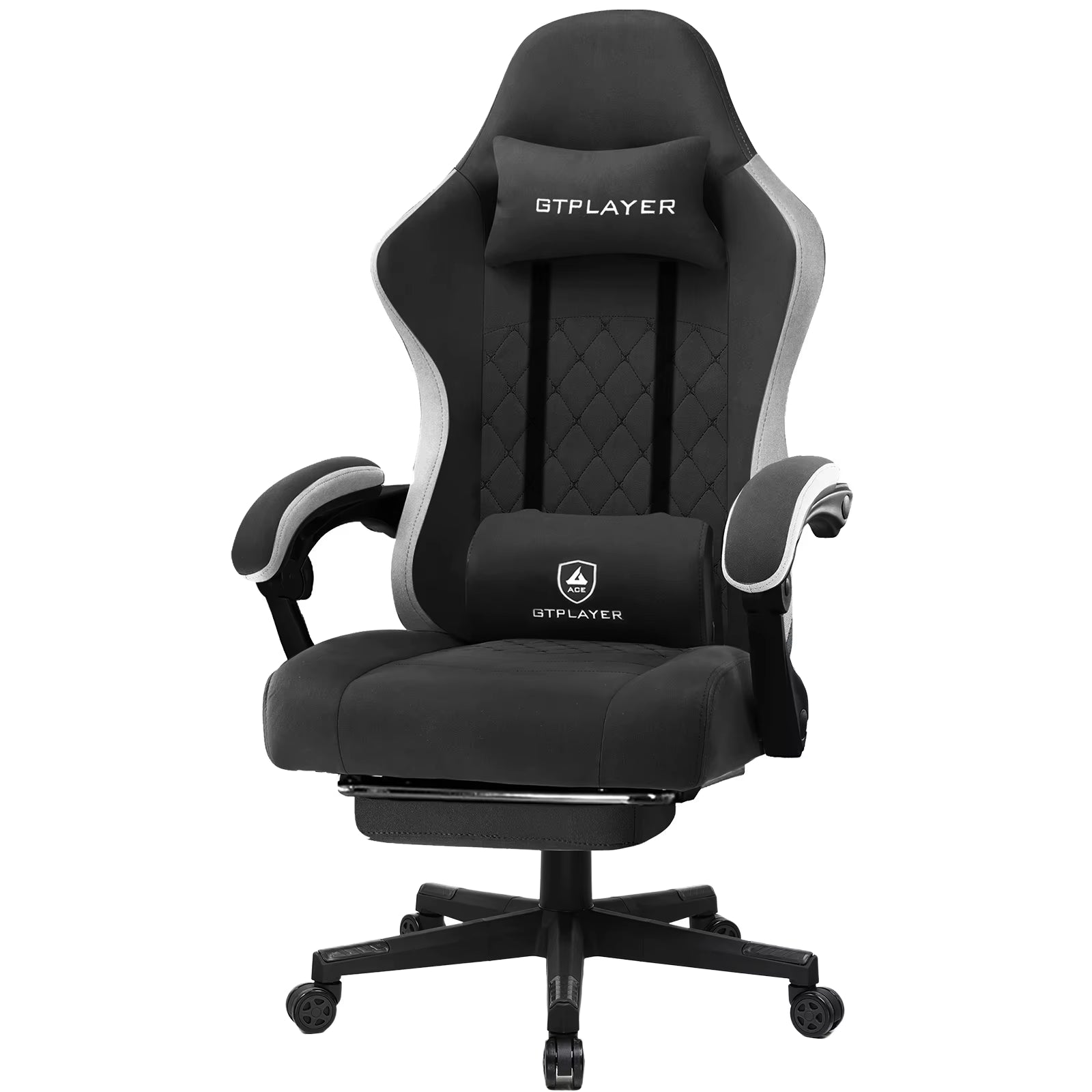 Revolutionary Ergonomic Gaming Chair with Footrest and Pocket Spring Cushion - Ultimate Comfort for Home Office and Gaming Enthusiasts