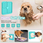 Double the Delight: 2-Pack Licky Mats for Dogs and Cats - Fun Suction Cup Treats for Stress-Free Grooming!