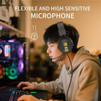 Experience Unmatched Gaming Audio with the H375 Wired Gaming Headset - 53mm Drivers, 7.1 Surround Sound, and Detachable Noise-Cancelling Mic