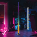 Ultimate RGB LED Floor Lamp - Create an Epic Gaming Ambience with Music Sync and Remote Control