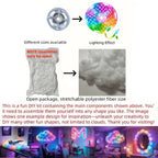 RGB Thunder Cloud Night Lamp - Perfect USB Bedroom Decor for Esports Fans in the UK