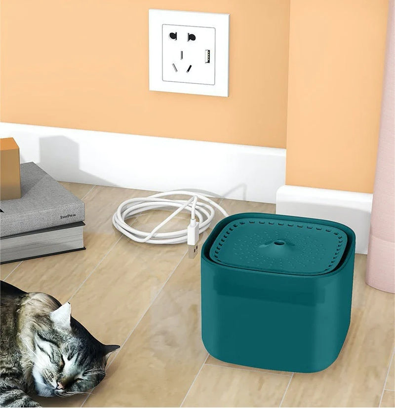 Revolutionary 3L Smart Cat & Dog Water Fountain - Keep Your Pets Hydrated in Style!