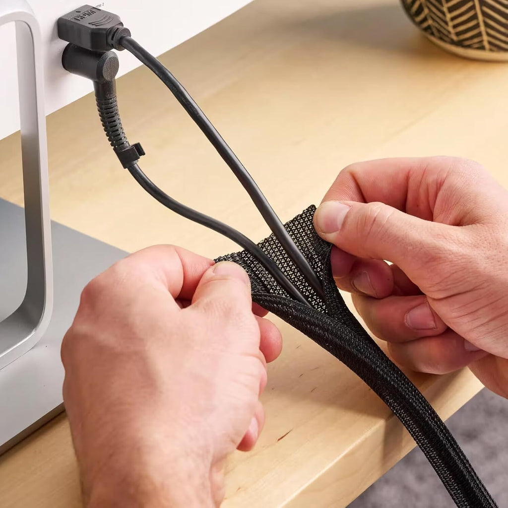 Transform Your Space with 10Ft Heavy Duty Cable Tidy Sleeves for a Clutter-Free Environment