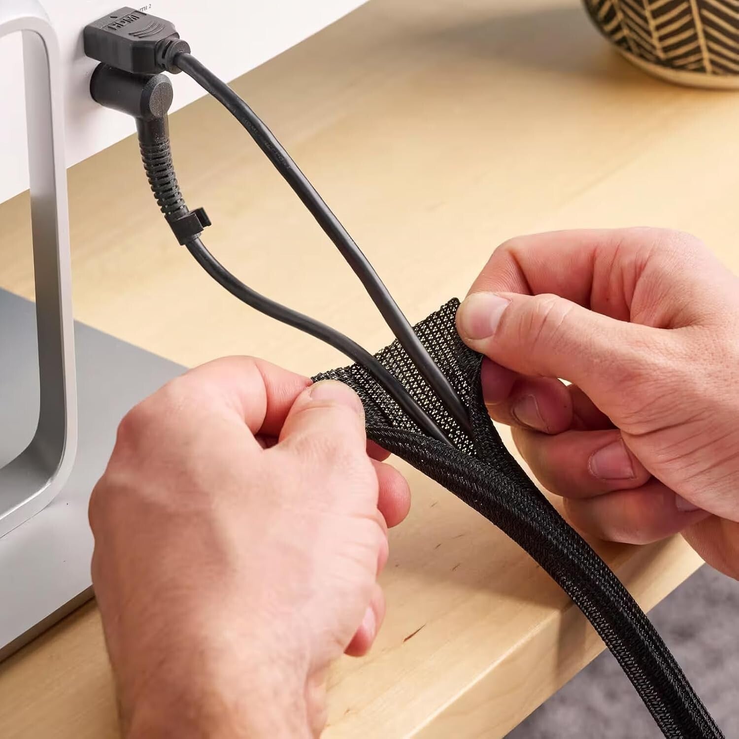 Transform Your Space with 10Ft Heavy Duty Cable Tidy Sleeves for a Clutter-Free Environment