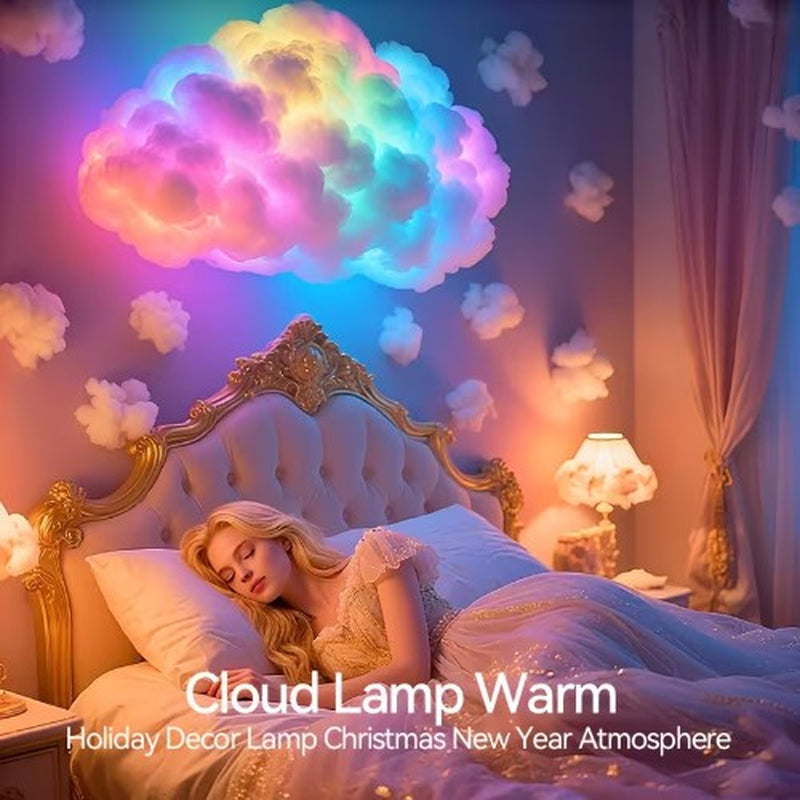 RGB Thunder Cloud Night Lamp - Perfect USB Bedroom Decor for Esports Fans in the UK