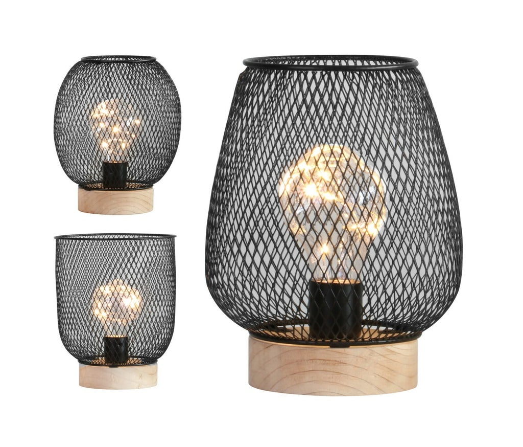 Chic Industrial Retro Battery-Operated LED Desk Lamp - Perfect for Stylish Home Decor