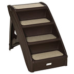 Elevate Your Pet's Comfort with Non-Slip 4-Step Portable Dog Stairs for Easy Access to Beds and Sofas