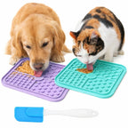 Double the Delight: 2-Pack Licky Mats for Dogs and Cats - Fun Suction Cup Treats for Stress-Free Grooming!