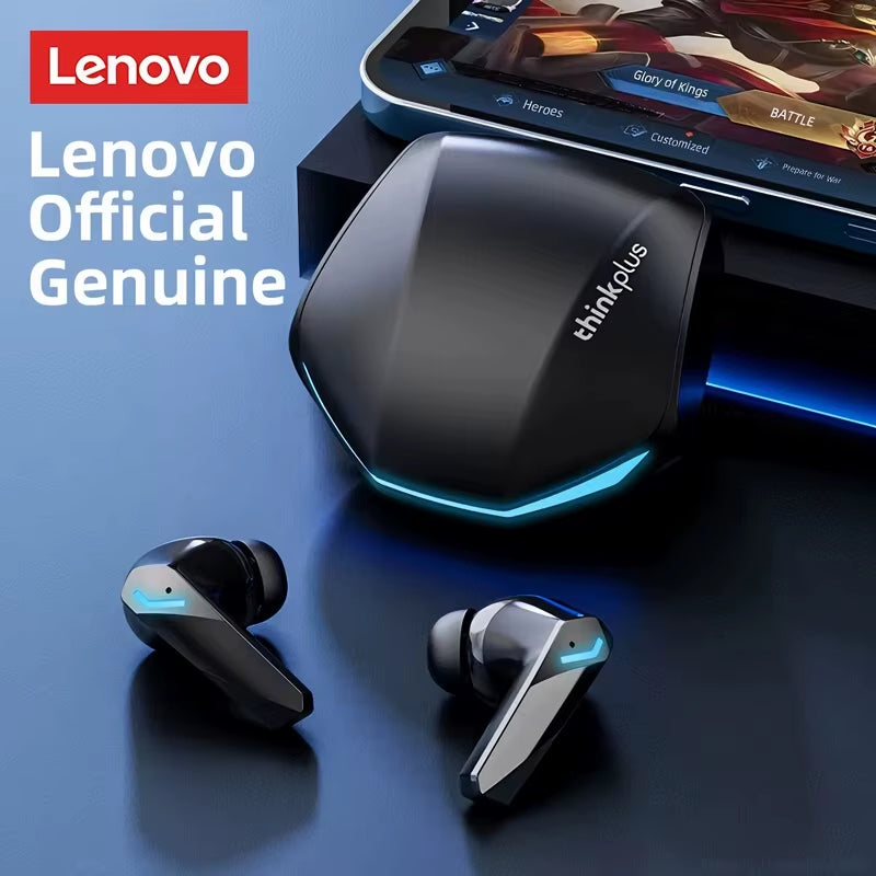 Experience Superior Sound with Lenovo GM2 Pro Bluetooth 5.3 Earphones - Dual Modes for Music and Gaming, Active Noise Cancelling, and Long Battery Life!
