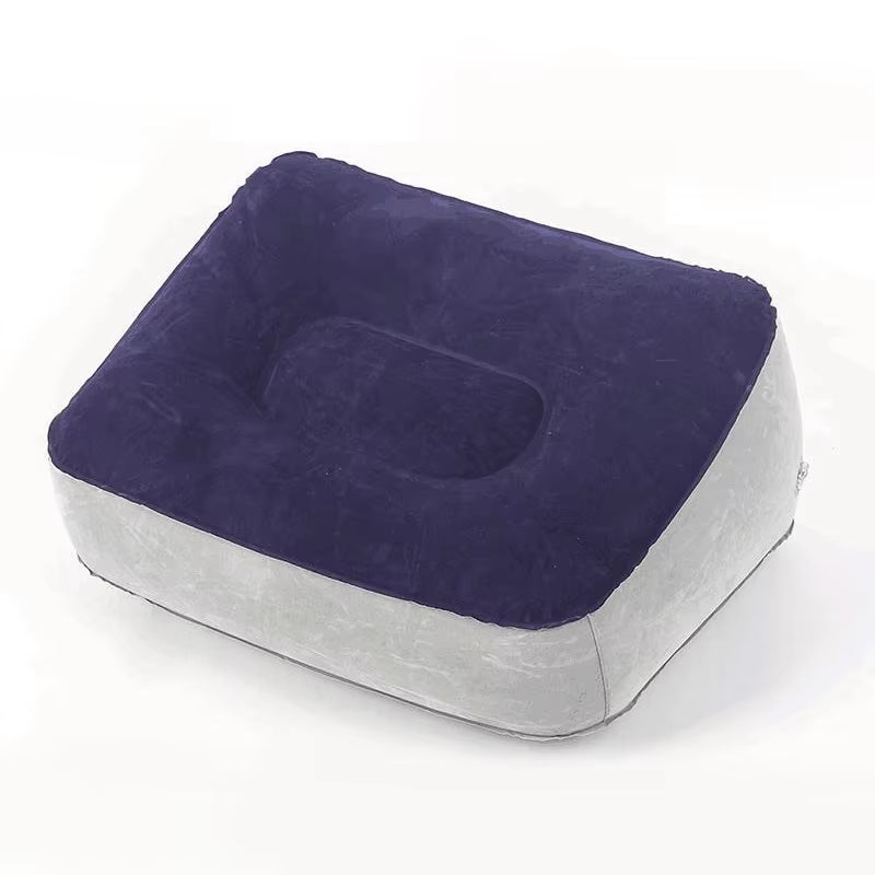Elevate Your Comfort: Inflatable Footrest Pillow for Travel, Office, and Home Relaxation