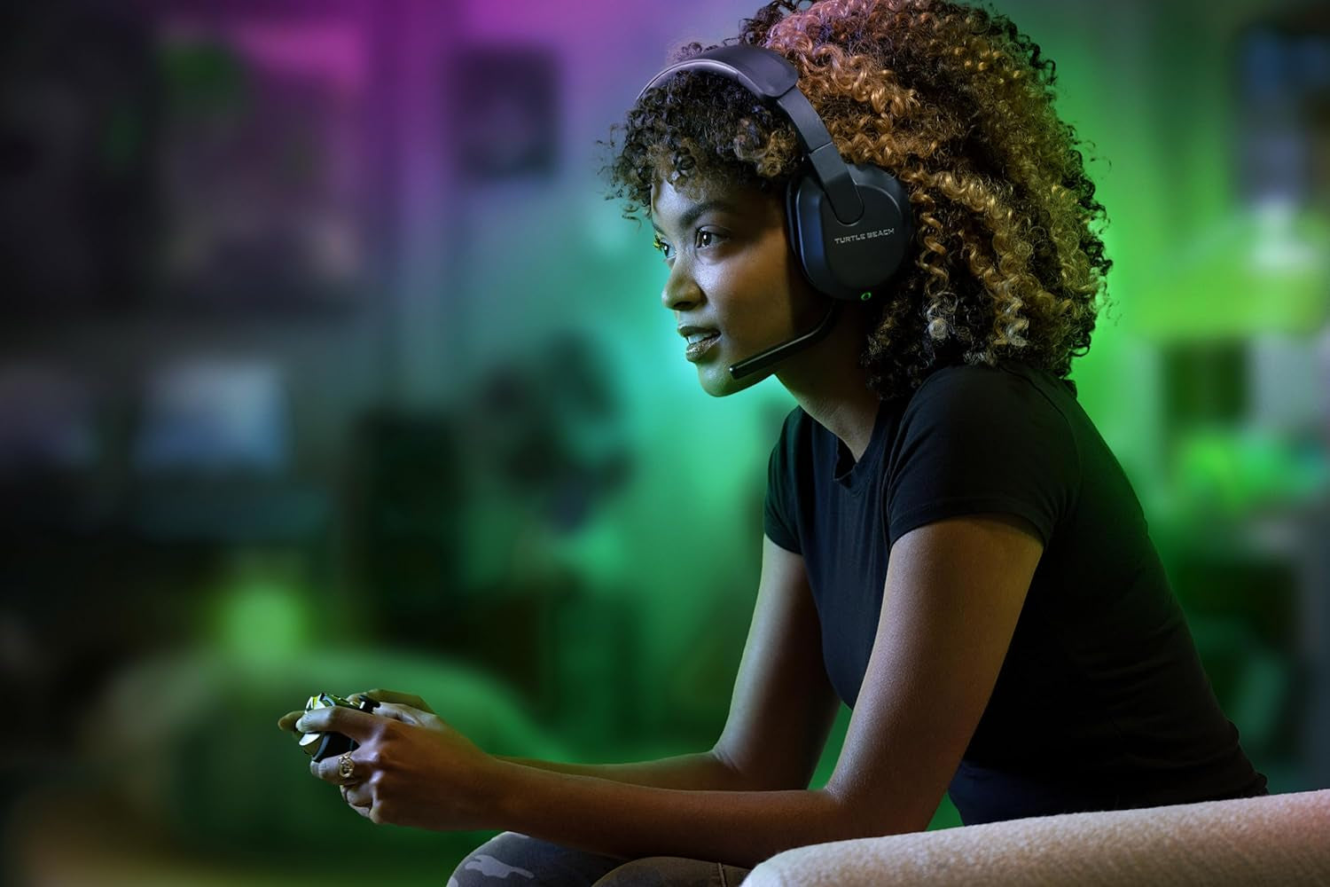Experience Ultimate Gaming Freedom with the Stealth 600 Black Wireless Headset - Compatible with Xbox, PlayStation, PC & More!