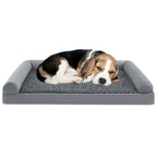 Luxurious Orthopedic Foam Dog Bed - Large Size for Ultimate Comfort and Support