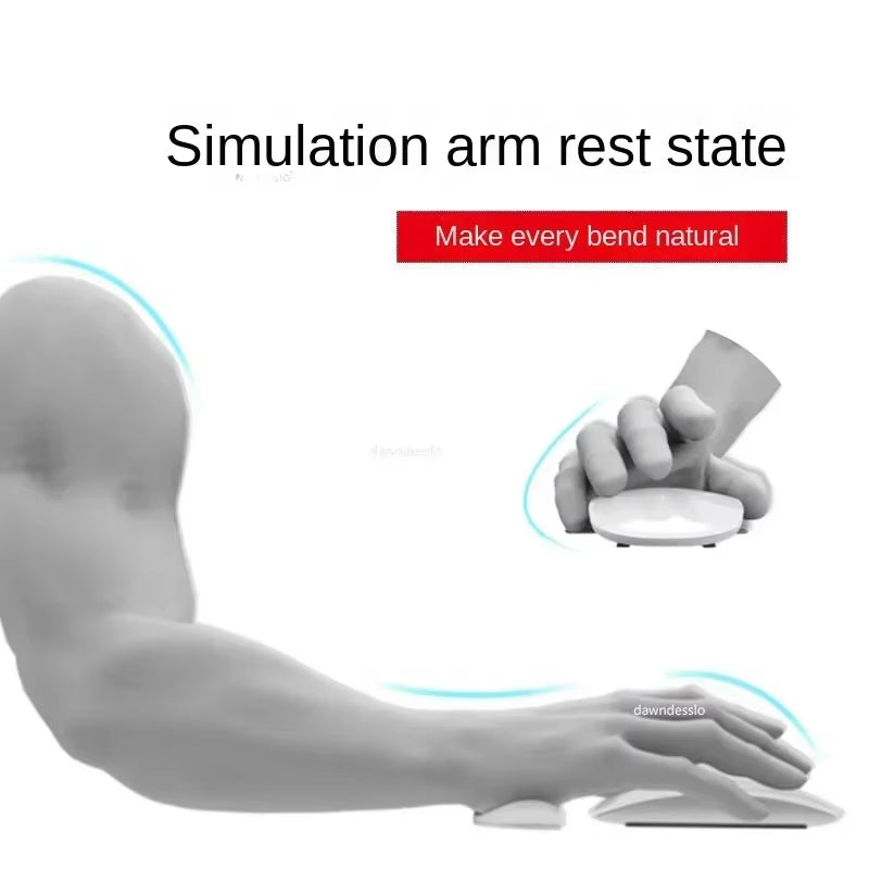 Transform Your Workspace with the Ergonomic Silicon Gel Mouse Pad and Wrist Rest - Non-Slip Comfort for Office and Gaming