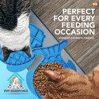 Elevate Your Pet's Mealtime with Our 2-Pack Silicone Lick Mats for Cats & Dogs - Includes Spatula & Strong Suction Cups!