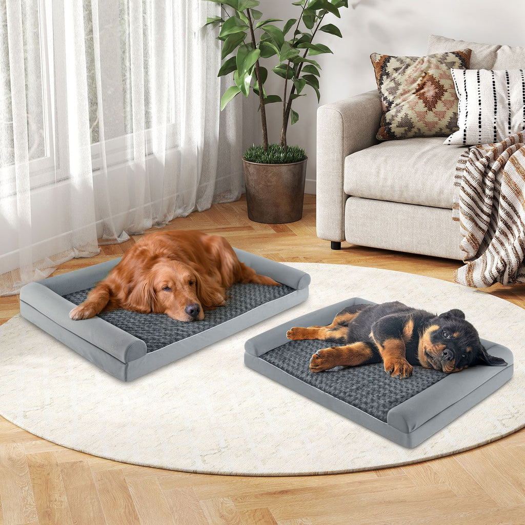 Luxurious Orthopedic Foam Dog Bed - Large Size for Ultimate Comfort and Support