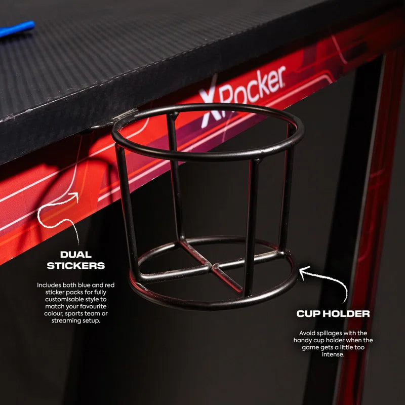 Elevate Your Gaming Experience with the Ocelot Gaming Computer Desk - Stylish, Durable, and Organized!